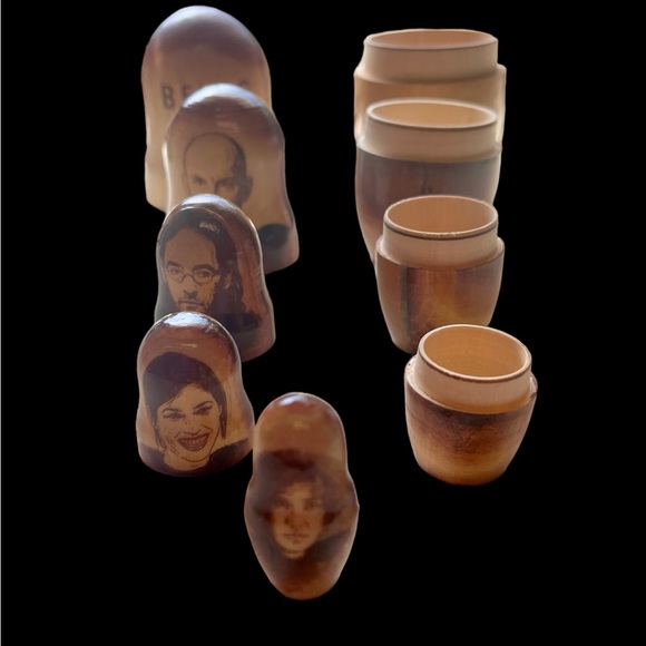 Being John Malkovich Movie Promo Nesting Dolls Russian matryoshka prototype - Picture 6 of 13